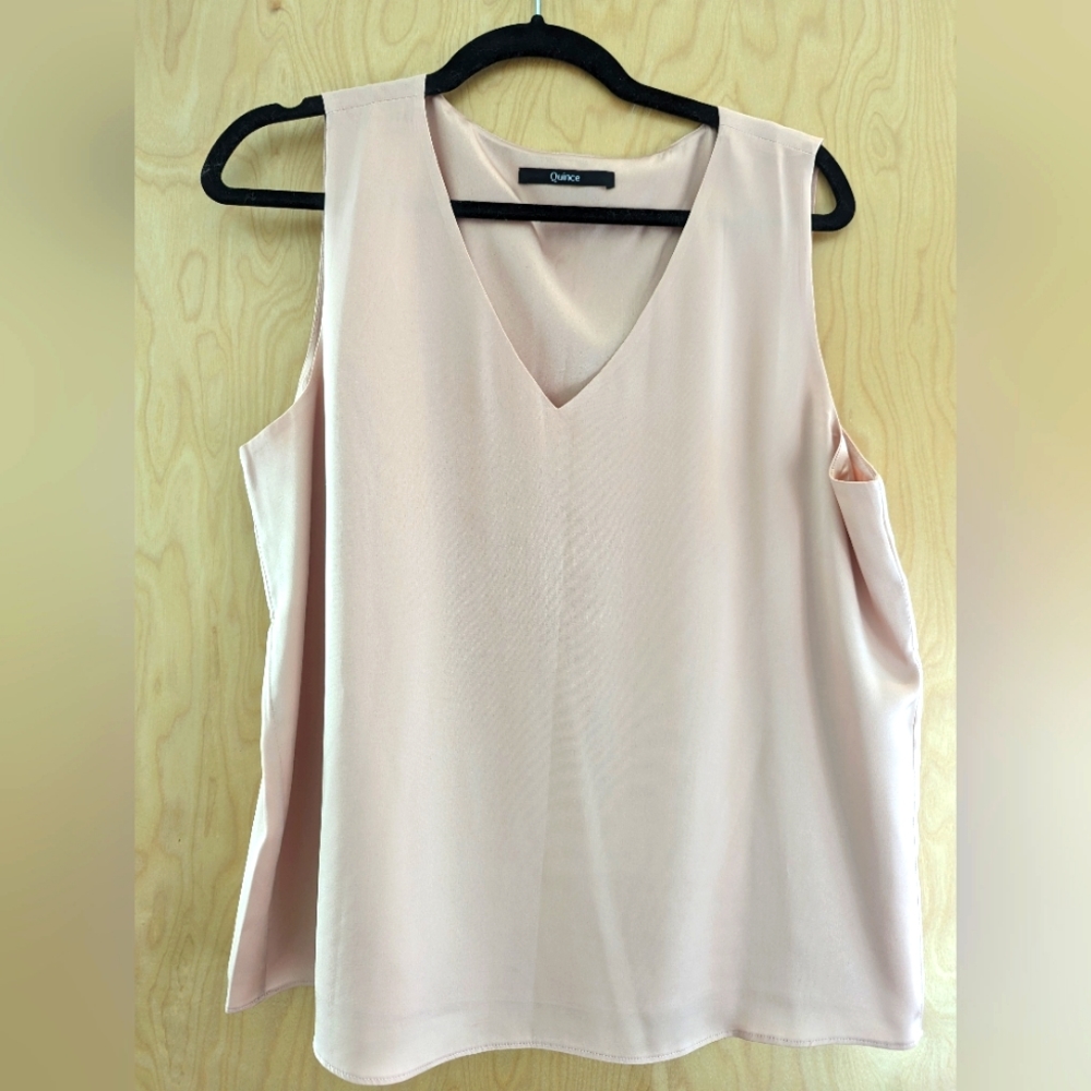 Quince Washable Stretch Silk Tank